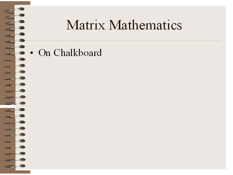 mathematica matrix