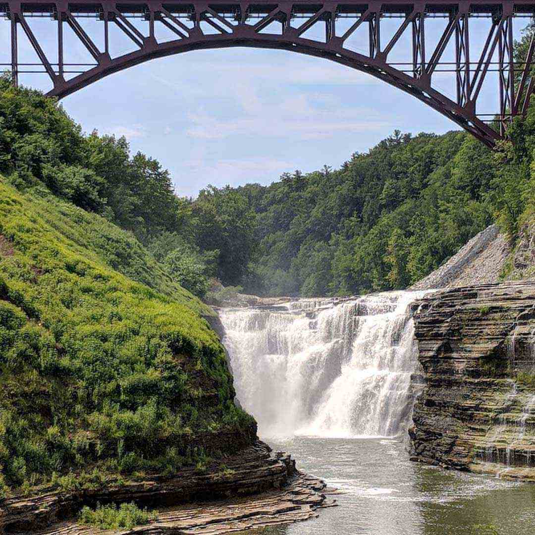 Letchworth Train Bridge